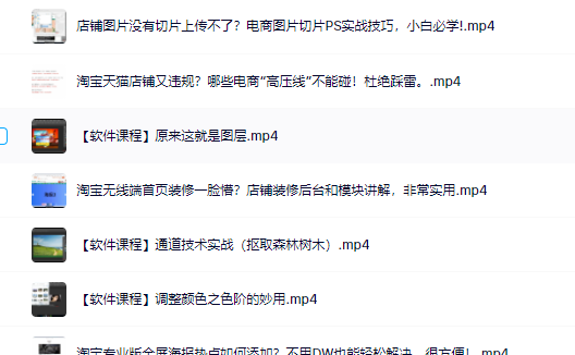 零基础淘宝美工特训营，学完你也能成为淘宝美工大神泓锦前程-网创项目资源站-副业项目-创业项目-搞钱项目泓锦前程