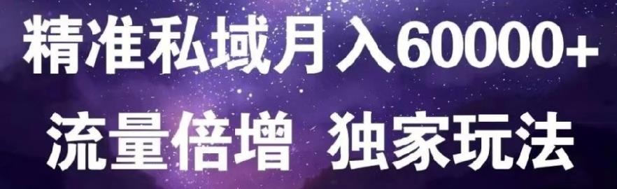 原力网赚精准私域月入60000+,流量倍增独家玩法泓锦前程-网创项目资源站-副业项目-创业项目-搞钱项目泓锦前程