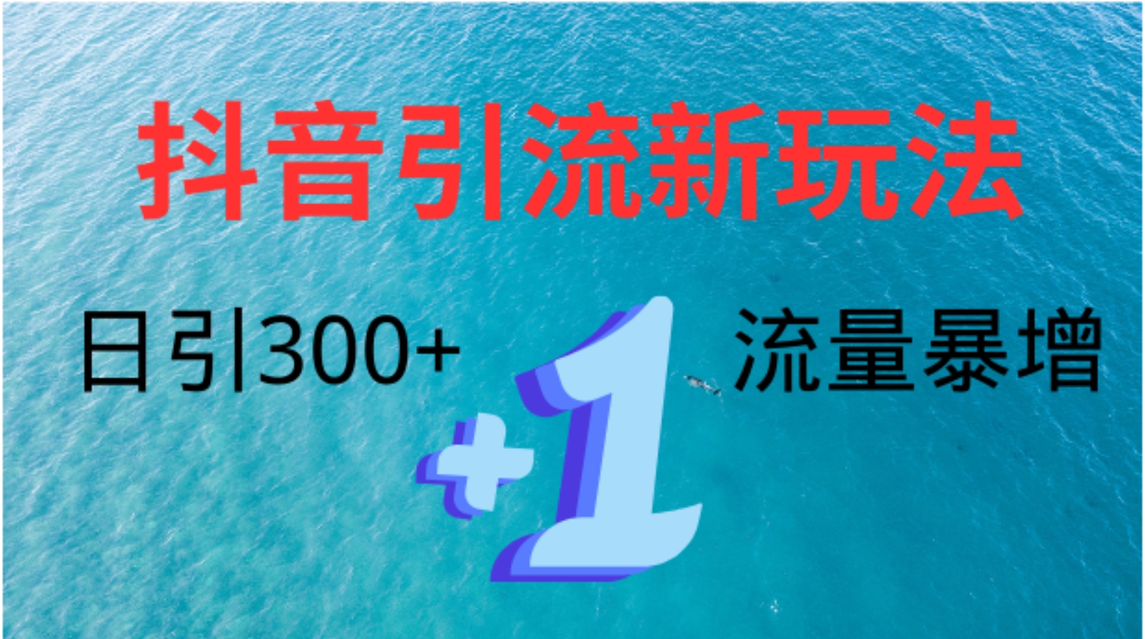 创业粉高效引流，抖音工具号玩法4.0，日引300+泓锦前程-网创项目资源站-副业项目-创业项目-搞钱项目泓锦前程