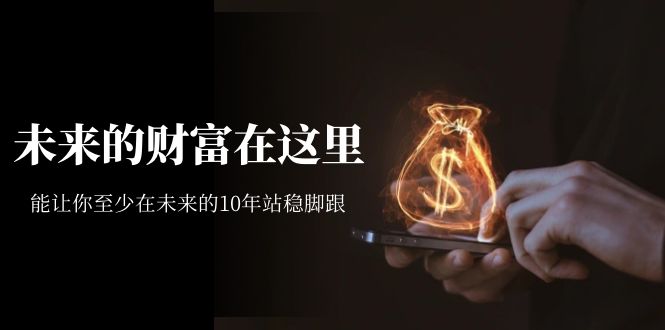 某收费文章《未来的财富在这里》能让你至少在未来的10年站稳脚跟泓锦前程-网创项目资源站-副业项目-创业项目-搞钱项目泓锦前程