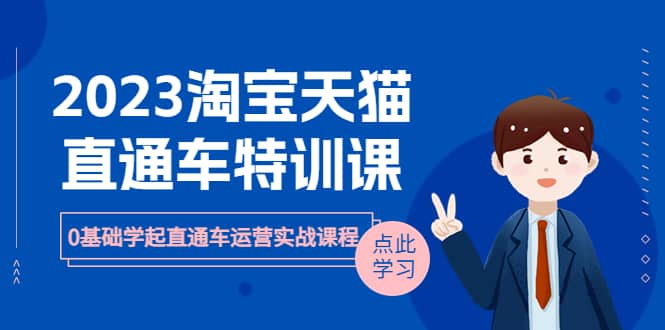 2023淘宝·天猫直通车评特训课，0基础学起直通车运营实战课程（8节课时）泓锦前程-网创项目资源站-副业项目-创业项目-搞钱项目泓锦前程